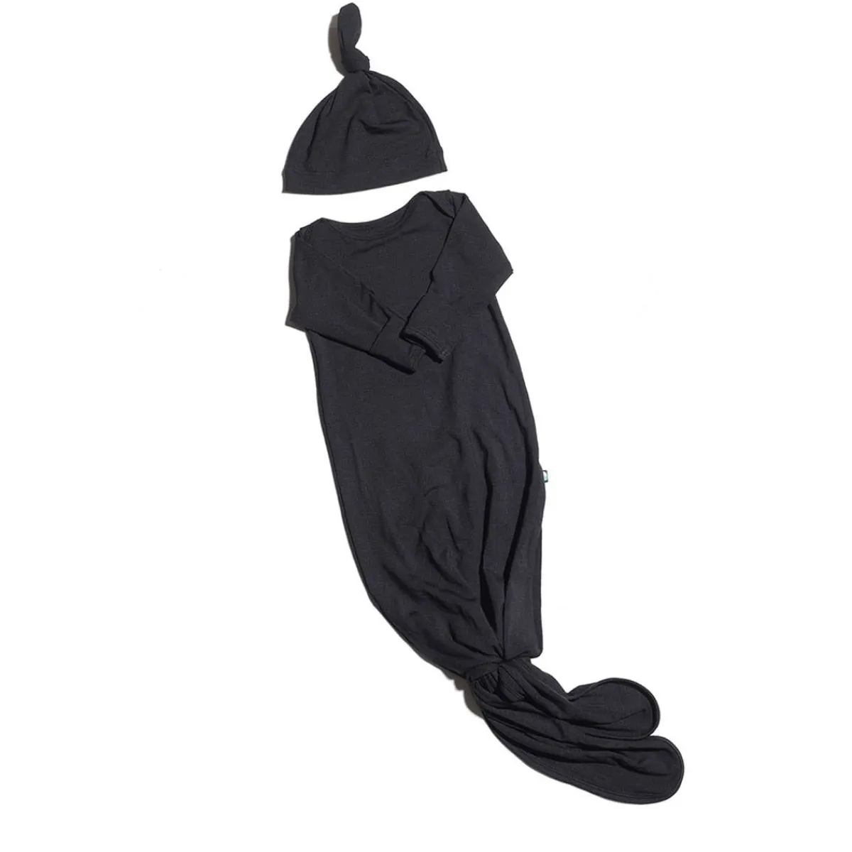 Infant Hats|Nightgowns-Simple Knotted Gown & Hat
