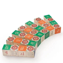 Wooden Toys|Blocks + Shape Sorters-Uncle Goose Korean Character Blocks