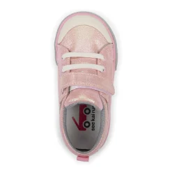 Velcro|Baby Sneakers-See Kai Run Kristin Shoes Pink Metallic