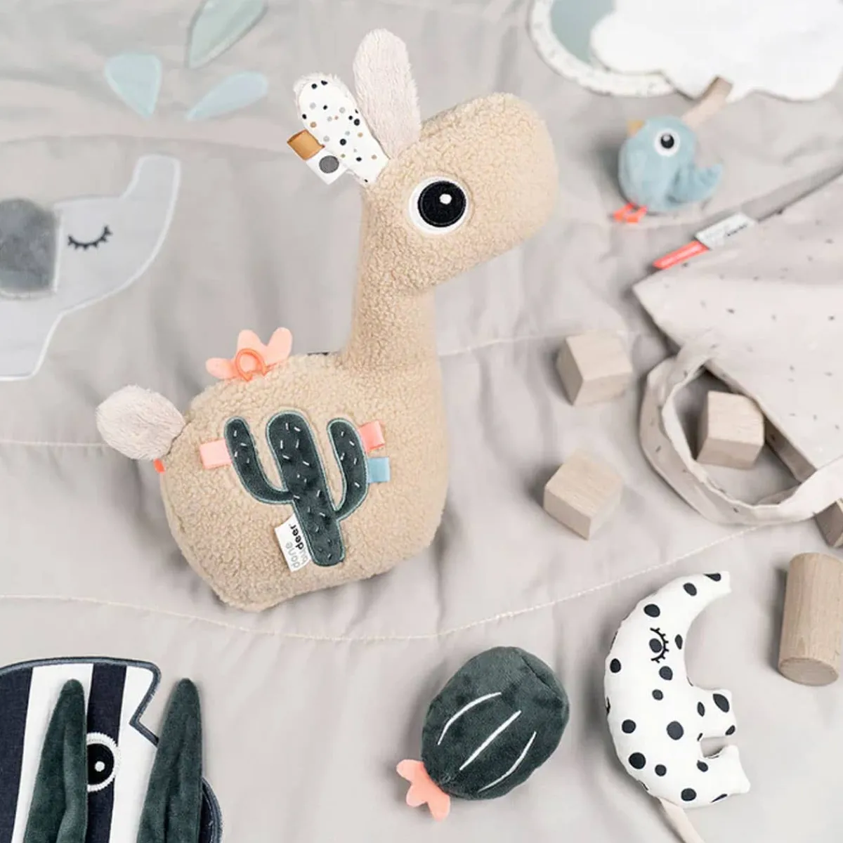 Play + Learn Toys-Done By Deer Lalee Activity Floor Mirror