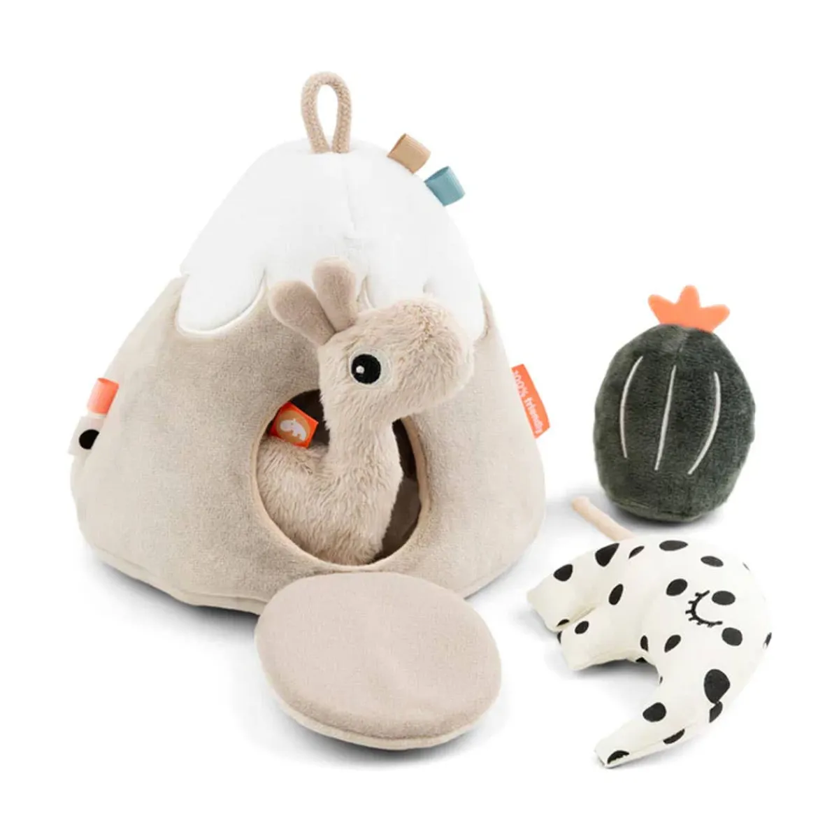 Play + Learn Toys-Done By Deer Lalee Hide & Seek Mountain