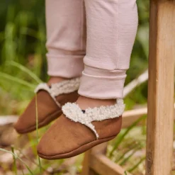 Infant Socks + Booties-Nature Baby Lambskin Booties