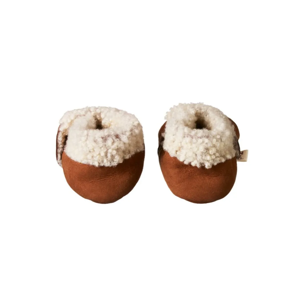 Infant Socks + Booties-Nature Baby Lambskin Booties