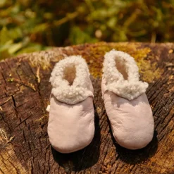 Infant Socks + Booties-Nature Baby Lambskin Booties