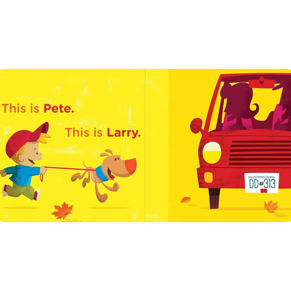 Story Books|Board Books-Raincoast Books Larry Loves Vancouver