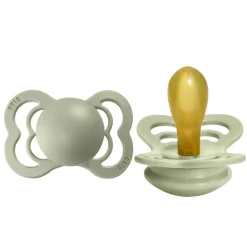 Pacifiers + Clips-Bibs Latex Supreme Pacifier (2 Pack)