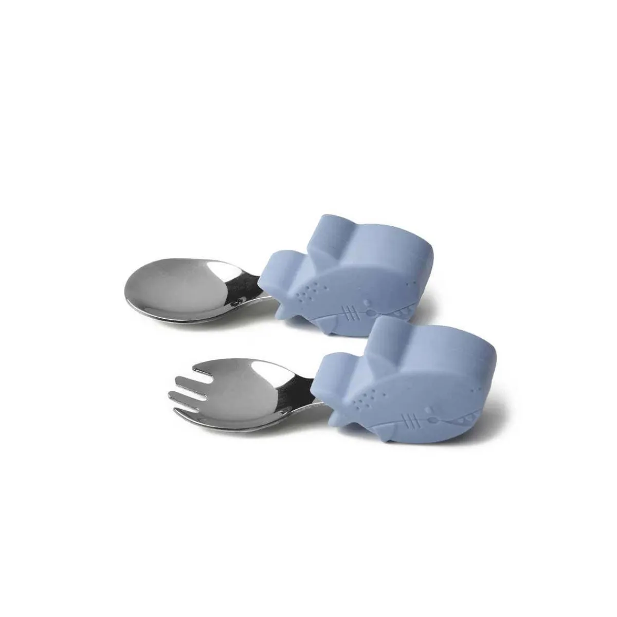 Kids Utensils|Toddler Training Utensils-LouLou Lollipop Learning Spoon & Fork
