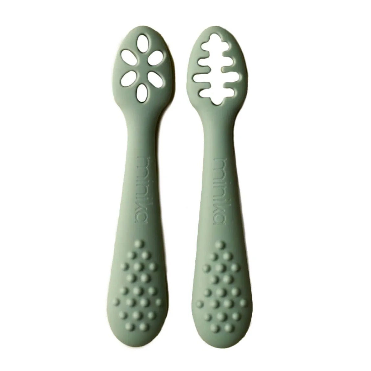 Kids Utensils|Toddler Training Utensils-Minika Learning Spoons