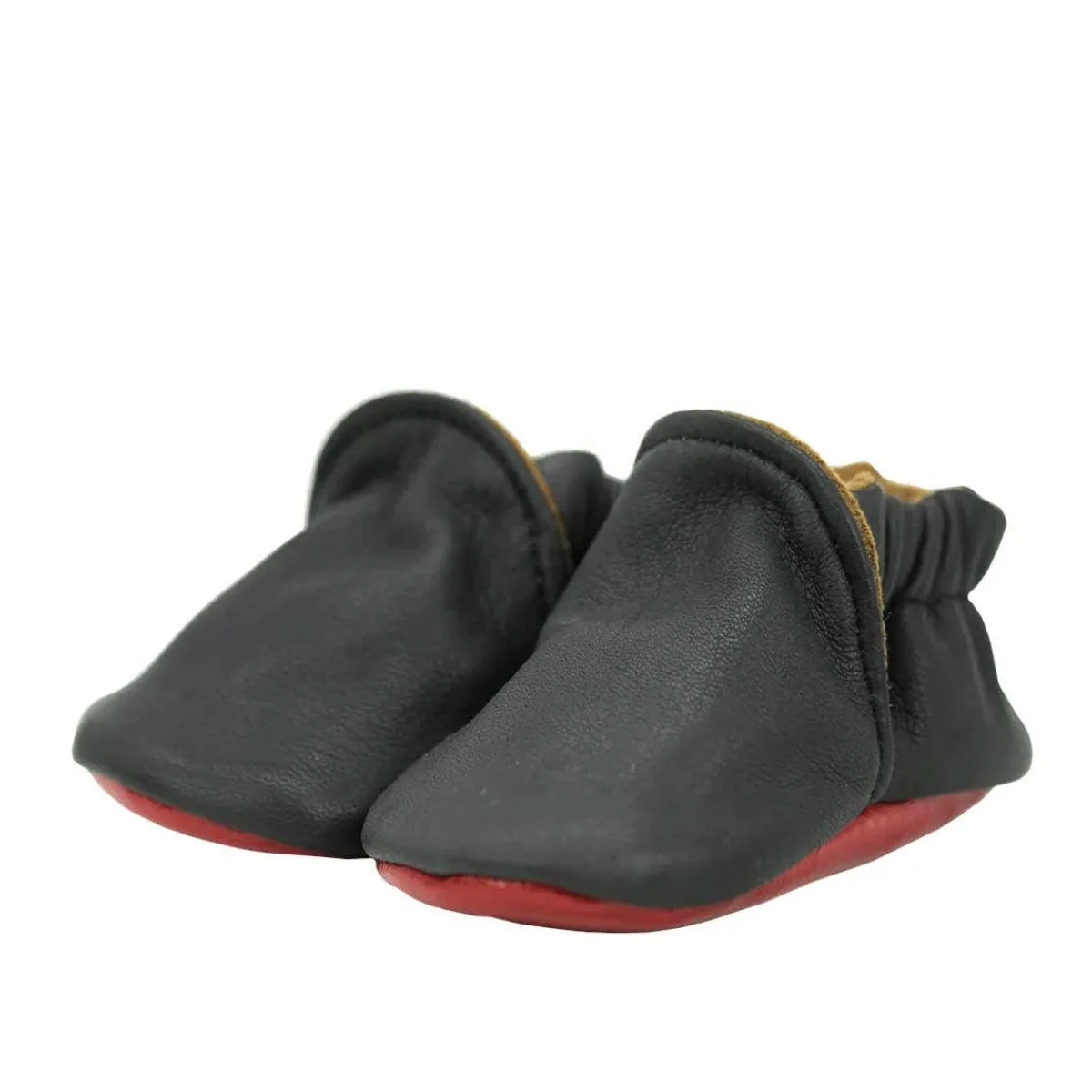 Moccasins|Baby Sneakers-Little Grapefruit Leather Baby Shoes