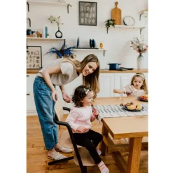 High Chairs & Boosters-Cybex LEMO 3-in-1 High Chair + LEMO Training Tower Set Sand Black