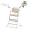 High Chairs & Boosters-Cybex LEMO 3-in-1 High Chair - Sand White