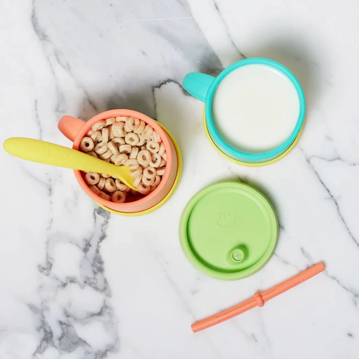 Sippy Cups + Straw Cups-morepeas Lid & Straw