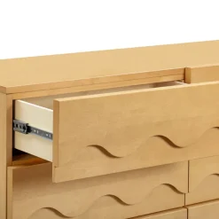Dressers-Babyletto Lido Wave 6 Drawer Dresser