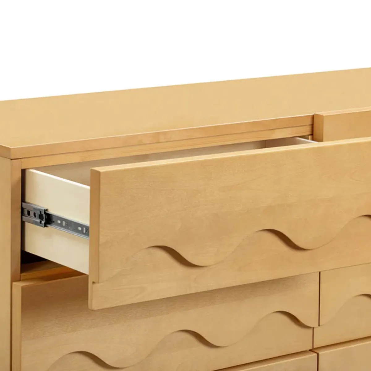 Dressers-Babyletto Lido Wave 6 Drawer Dresser
