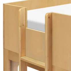 Soft Soles|Perforated Sneakers-Babyletto Lido Wave Convertible Bunk Bed