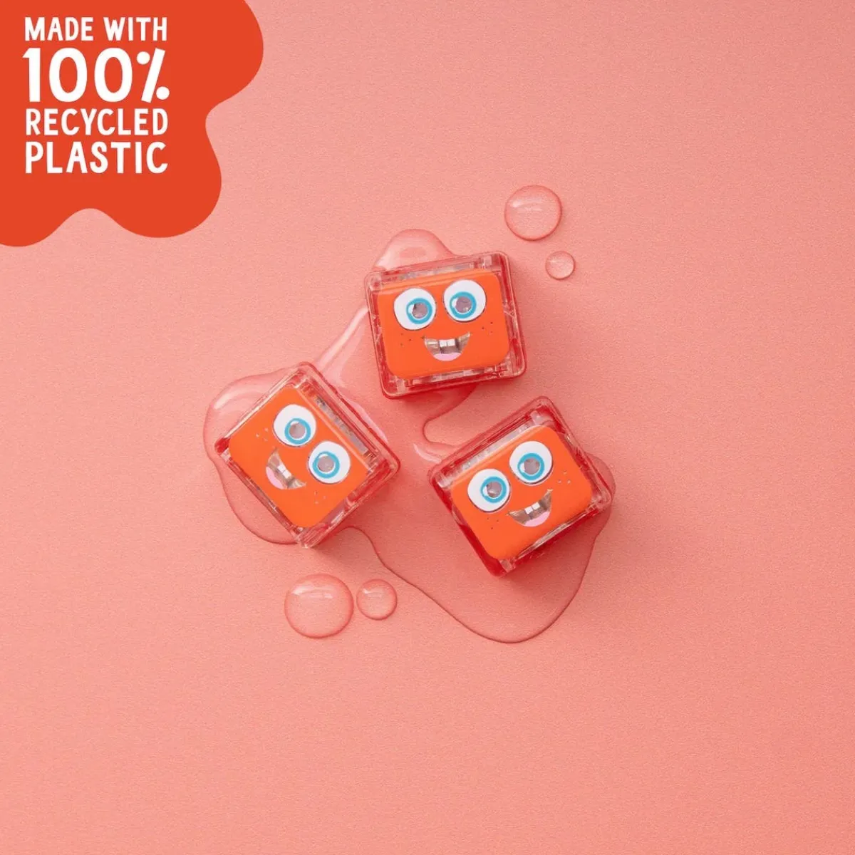 Bath Toys-Glo Pals Light-Up Cubes (4 Pack)