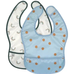 Bibs + Burps-Lassig Lightweight Bib (2 Pack)