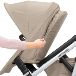 Stroller Accessories-Maxi-Cosi Lila Duo Kit - Nomad Sand