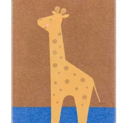 Blankets-David Fussenegger Lili Emboridered Griaffe (90x70)