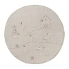 Rugs|Play Mats-Crane Baby Linen Playmat