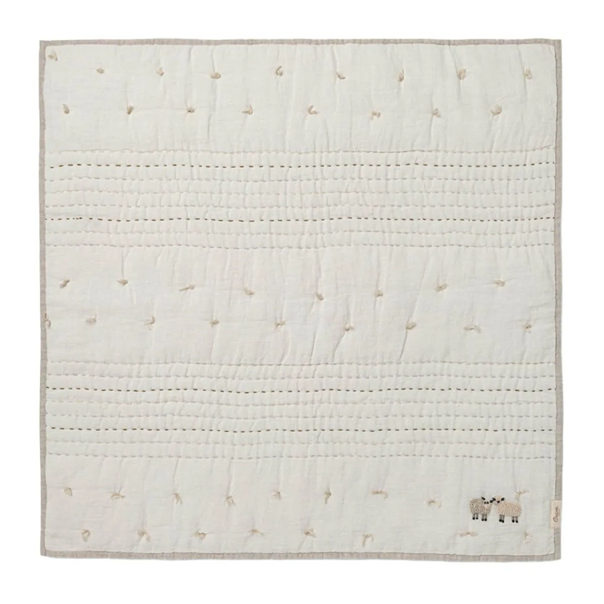Blankets-Crane Baby Linen Quilted Blanket