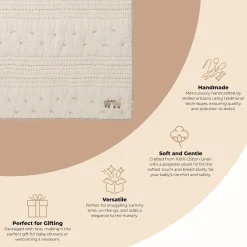 Blankets-Crane Baby Linen Quilted Blanket