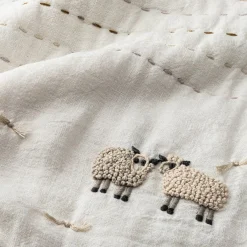 Blankets-Crane Baby Linen Quilted Blanket