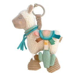 Stroller Toys|Plush Rattles + Teethers-Itzy Ritzy Link & Love Activity Plush Silicone Teether Toy