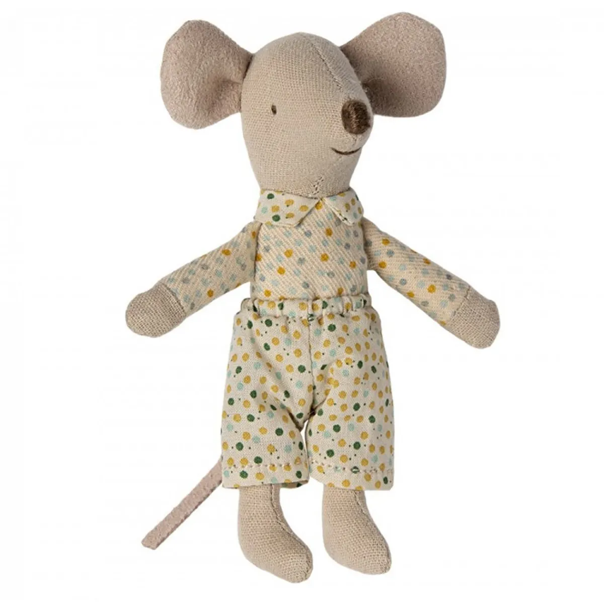 Plush Animals-Maileg Little Brother Mouse in Matchbox