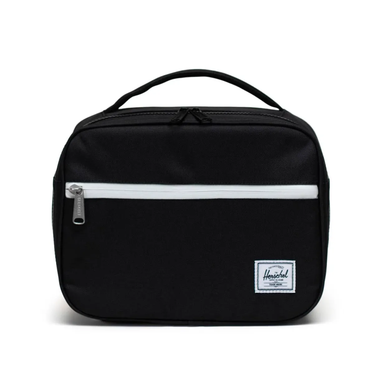 Kids Lunch Bags & Boxes-Herschel Little Pop Quiz Lunch Box Black