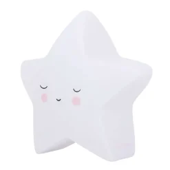 Lighting-A Little Lovely Company Little Light Sleeping Star White