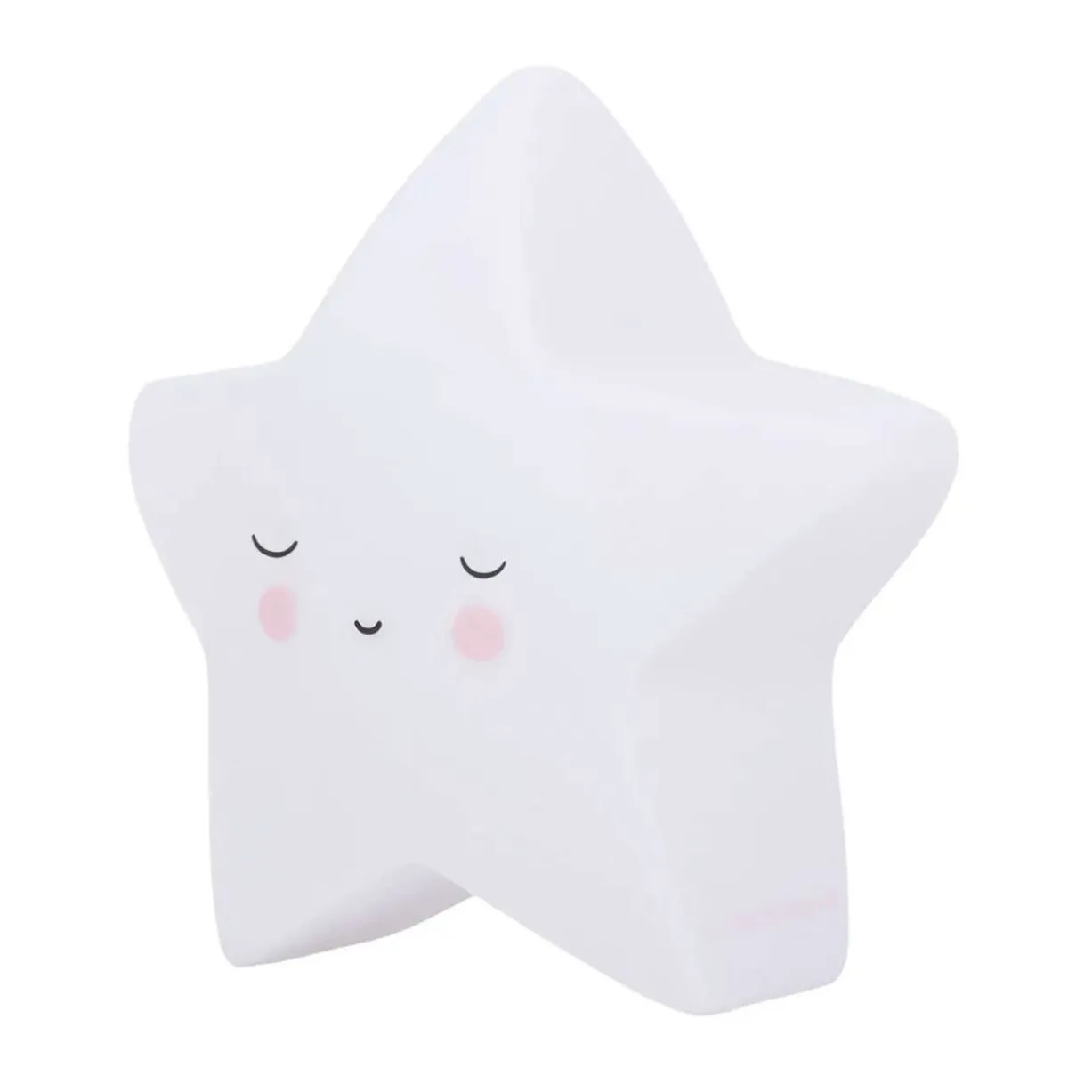Lighting-A Little Lovely Company Little Light Sleeping Star White