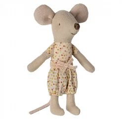 Plush Animals-Maileg Little Sister Mouse in Matchbox