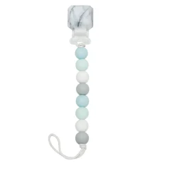 Pacifier Clips|Pacifiers + Clips-LouLou Lollipop Lolli Gem Pacifier Clip