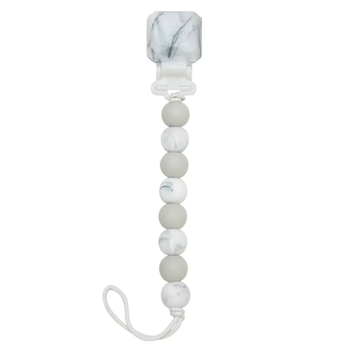 Pacifier Clips|Pacifiers + Clips-LouLou Lollipop Lolli Gem Pacifier Clip