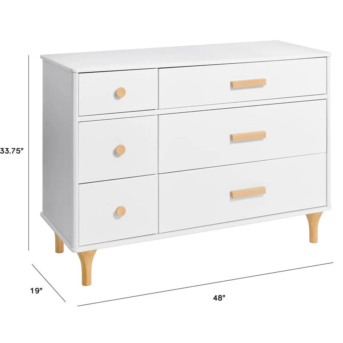Dressers-Babyletto Lolly Double Dresser