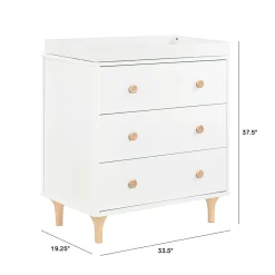 Dressers|Changer Dressers-Babyletto Lolly Dresser Changer