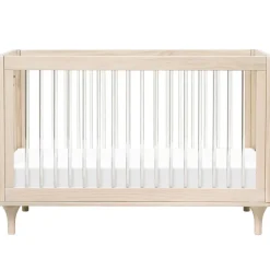 Convertible Cribs-Babyletto Lolly 3-in-1 Acrylic Crib