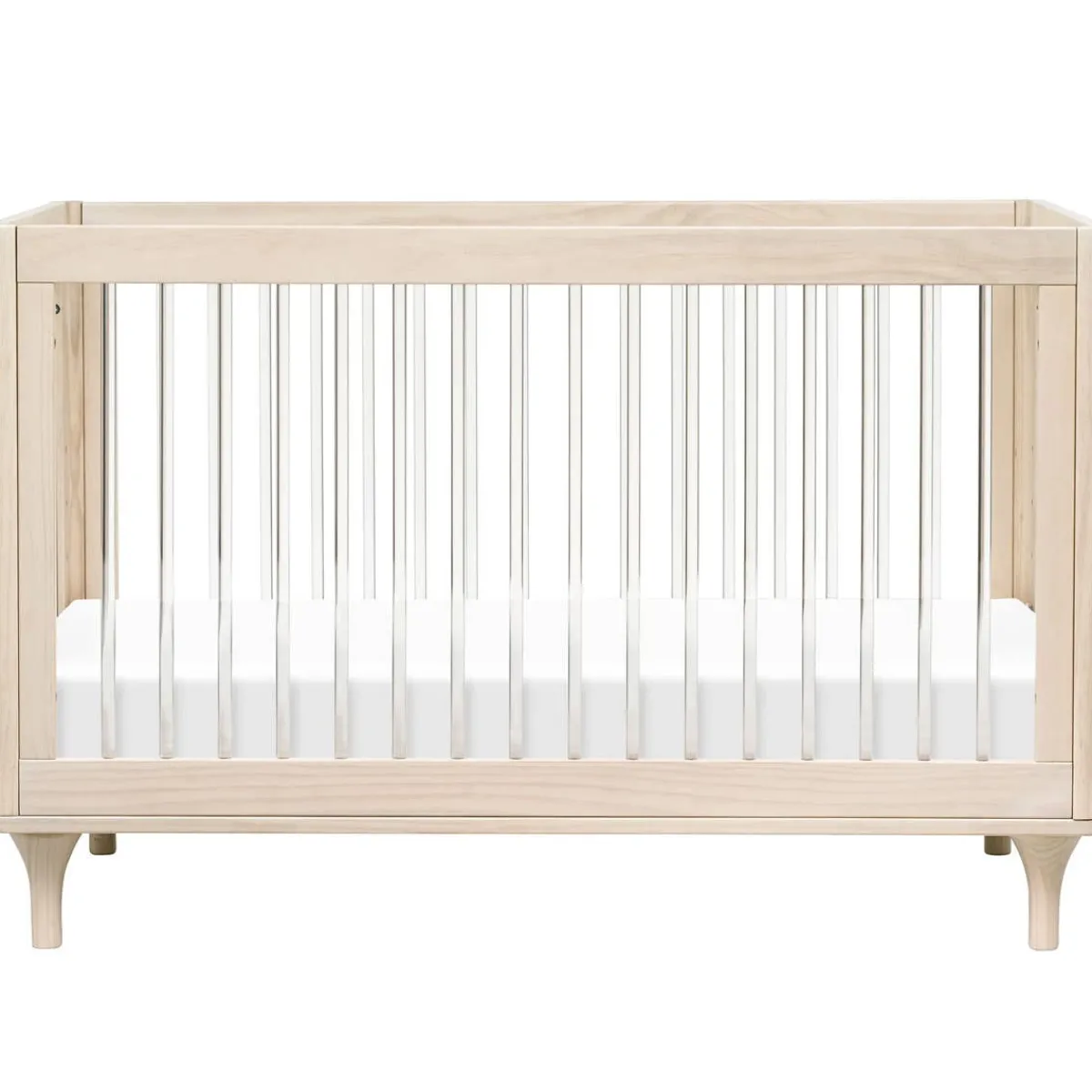 Convertible Cribs-Babyletto Lolly 3-in-1 Acrylic Crib
