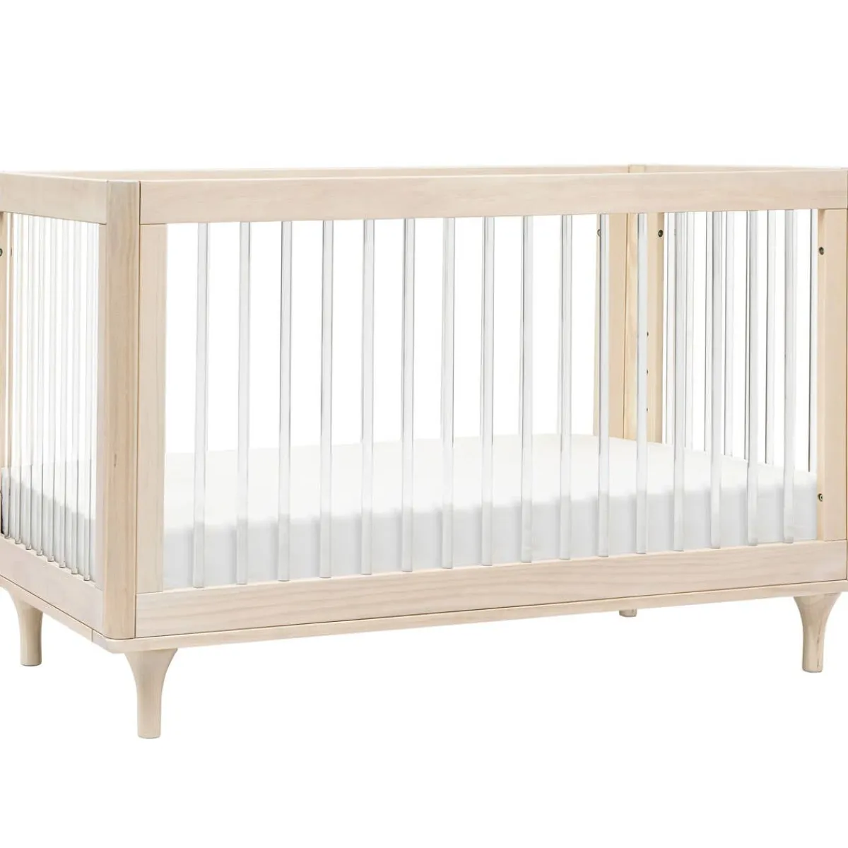 Convertible Cribs-Babyletto Lolly 3-in-1 Acrylic Crib