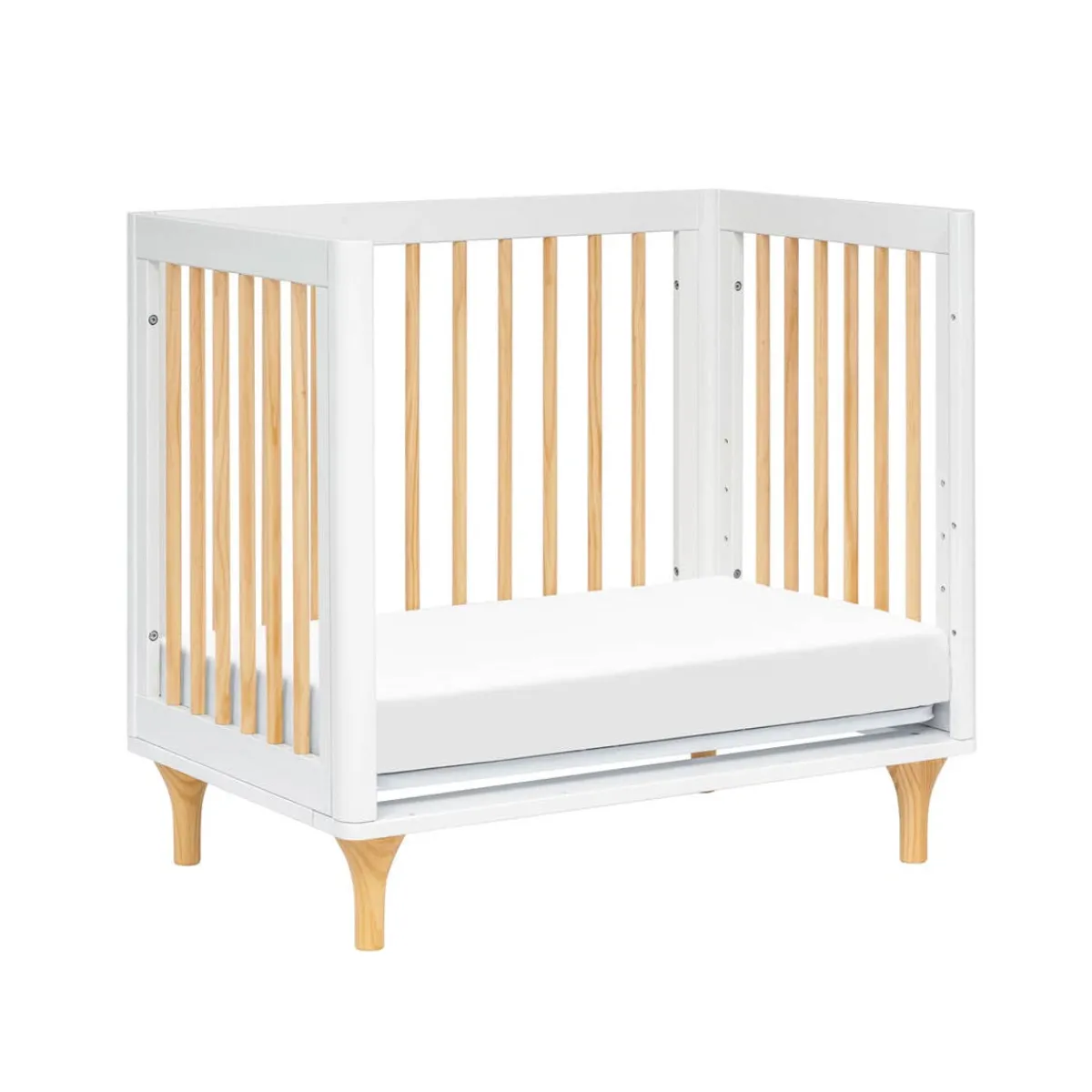 Mini Cribs|Convertible Cribs-Babyletto Lolly 4-in-1 Mini Crib
