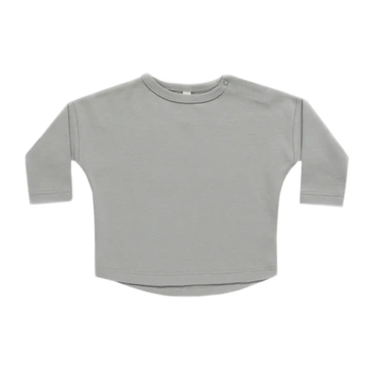 Tops + Tees-Quincy Mae Long Sleeve Baby Tee