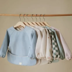 Bibs + Burps-Mushie Long Sleeve Bib