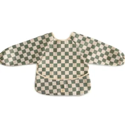 Bibs + Burps-Mushie Long Sleeve Bib
