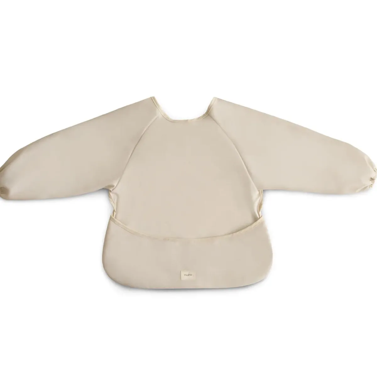 Bibs + Burps-Mushie Long Sleeve Bib