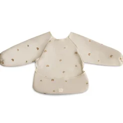 Bibs + Burps-Mushie Long Sleeve Bib
