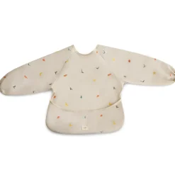Bibs + Burps-Mushie Long Sleeve Bib