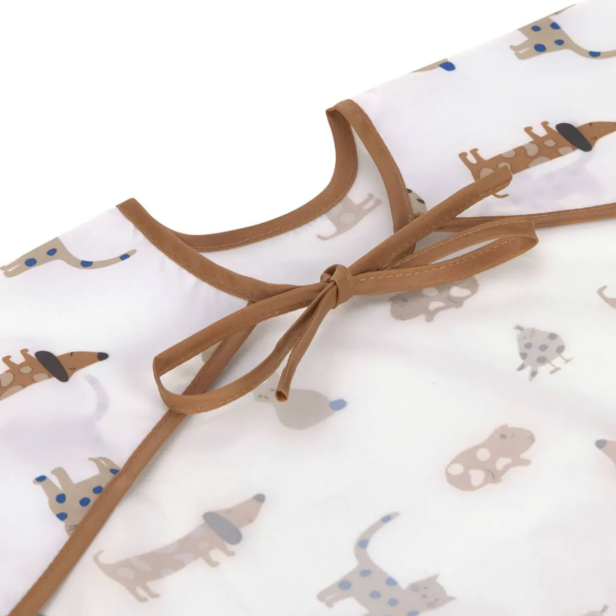 Bibs + Burps-Lassig Long Sleeve Bib (2 Pack)