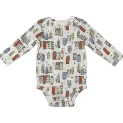 Onesies|Sleepers-LouLou Lollipop Long Sleeve Bodysuit