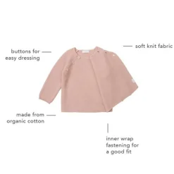 Winter Coats|Sweaters + Jackets-Noppies Long Sleeve Cardigan Knit Pino